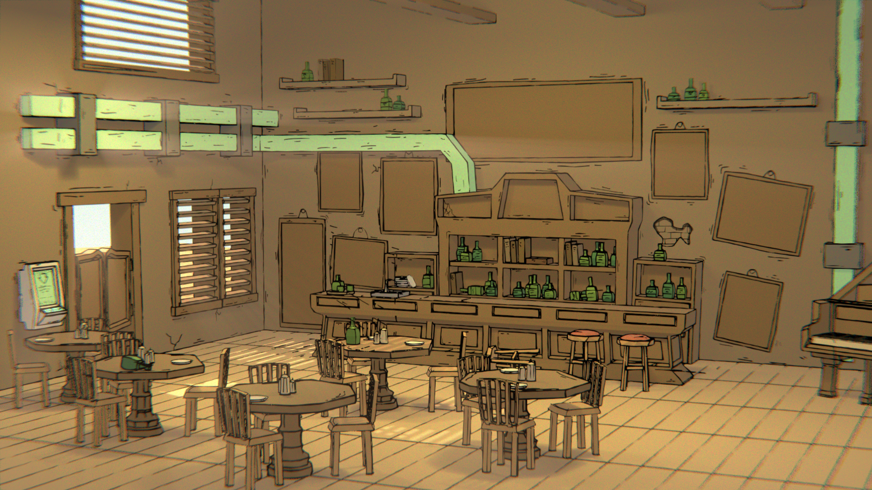 Six Shooter Concept Art